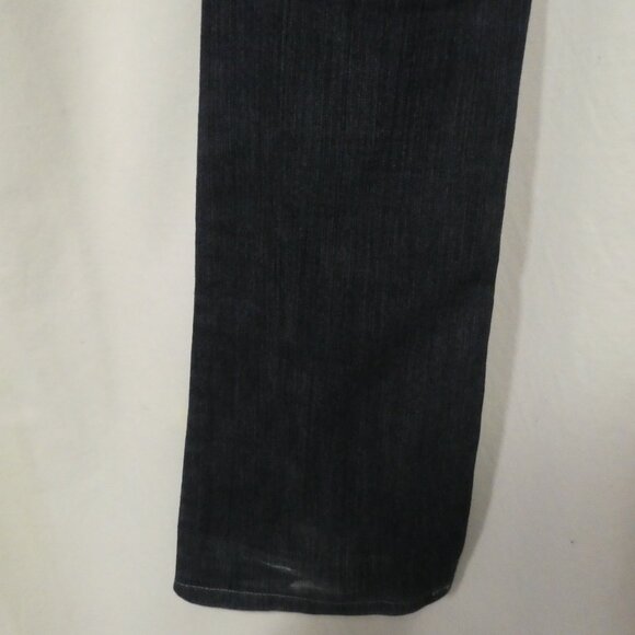 BONGO - Denim Vision | size 7 | Classic Flared Dark Wash  Blue Denim Jeans - Picture 15 of 16